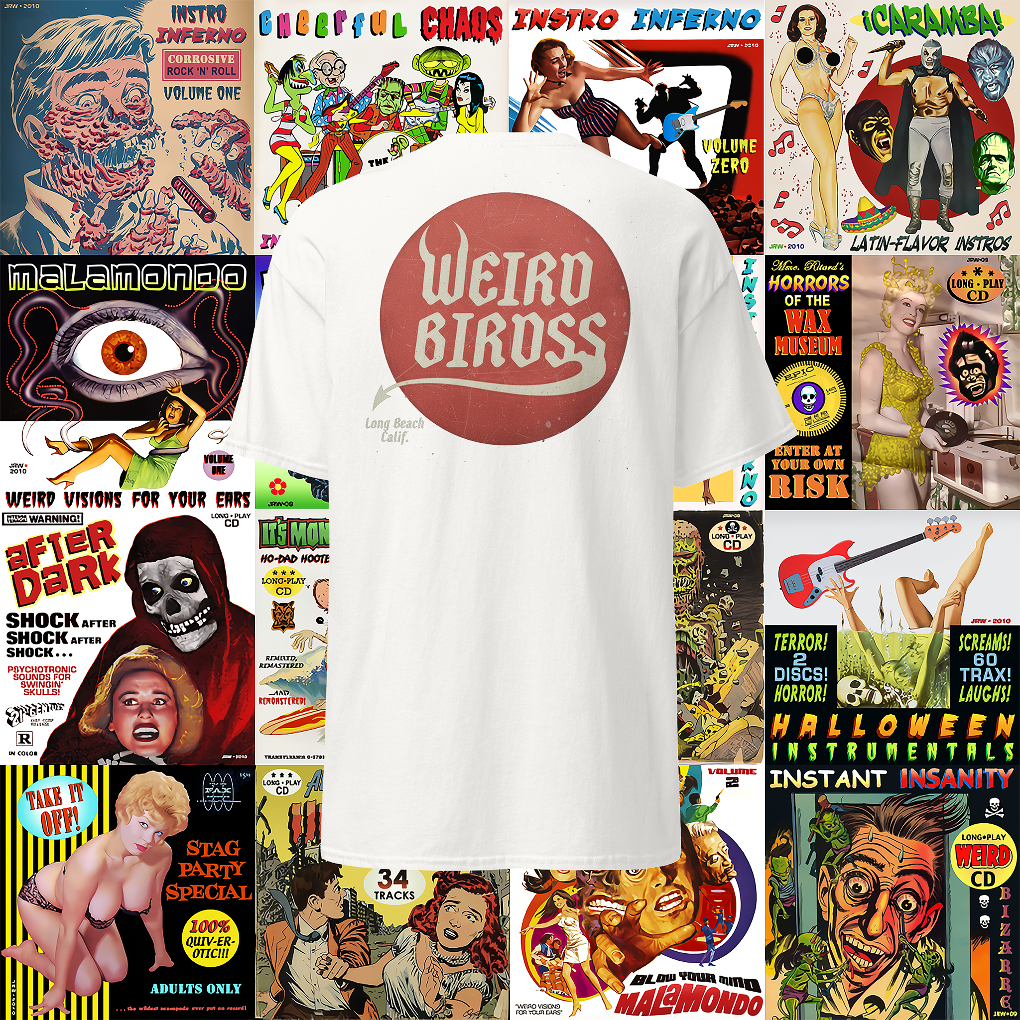T-shirt "Devil in disguise" de Weird Birdss