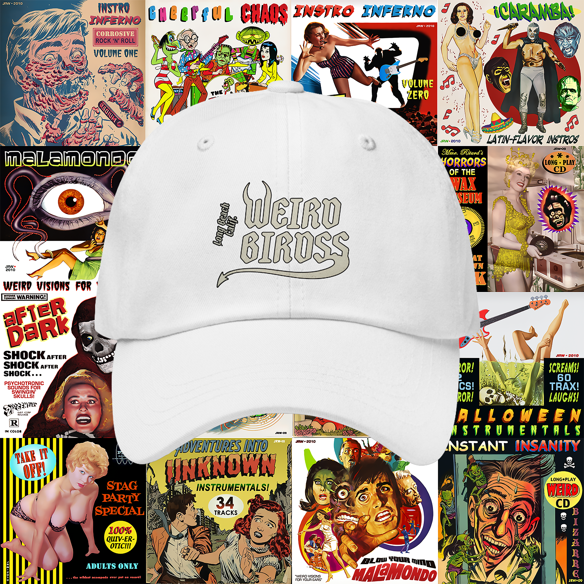 Casquette  "Devil in disguise" de Weird Birdss