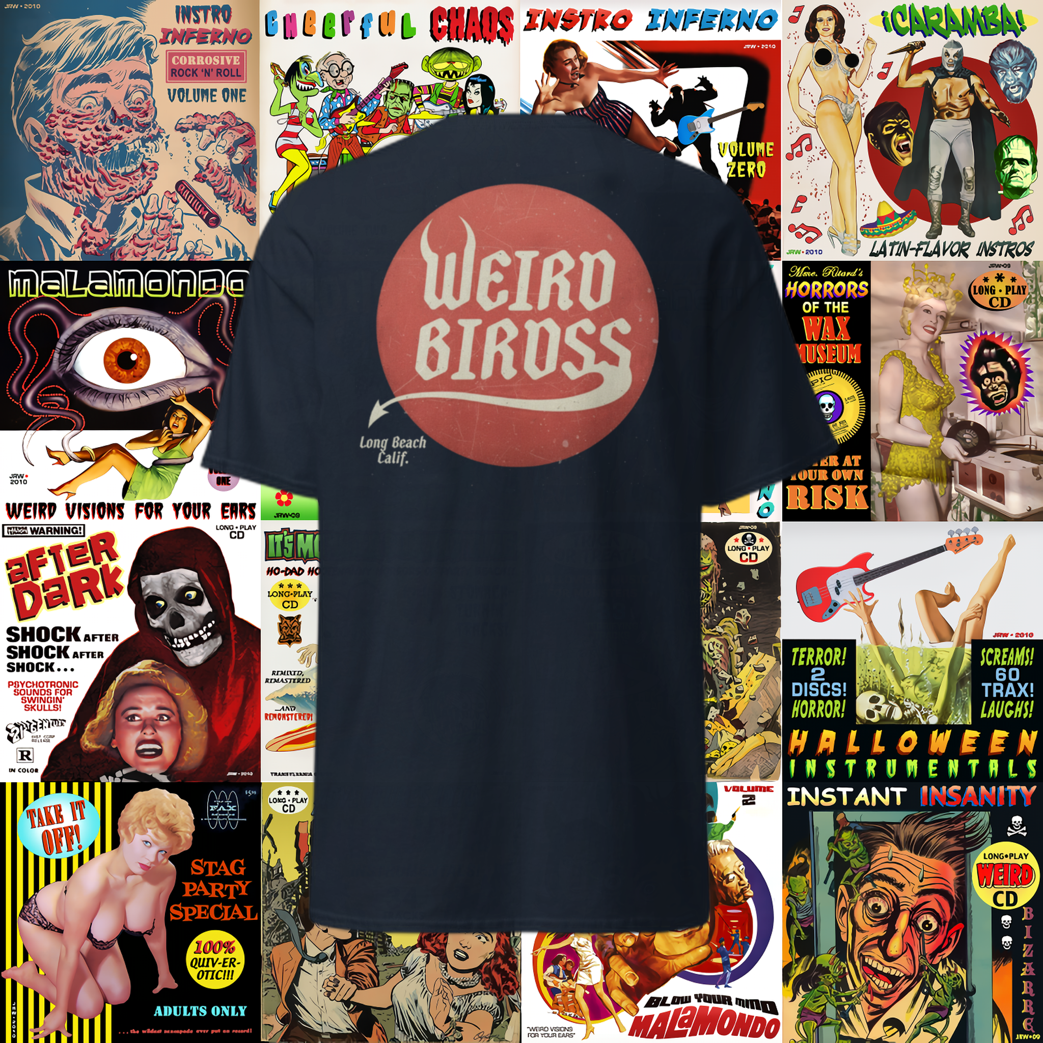 T-shirt "Devil in disguise" de Weird Birdss