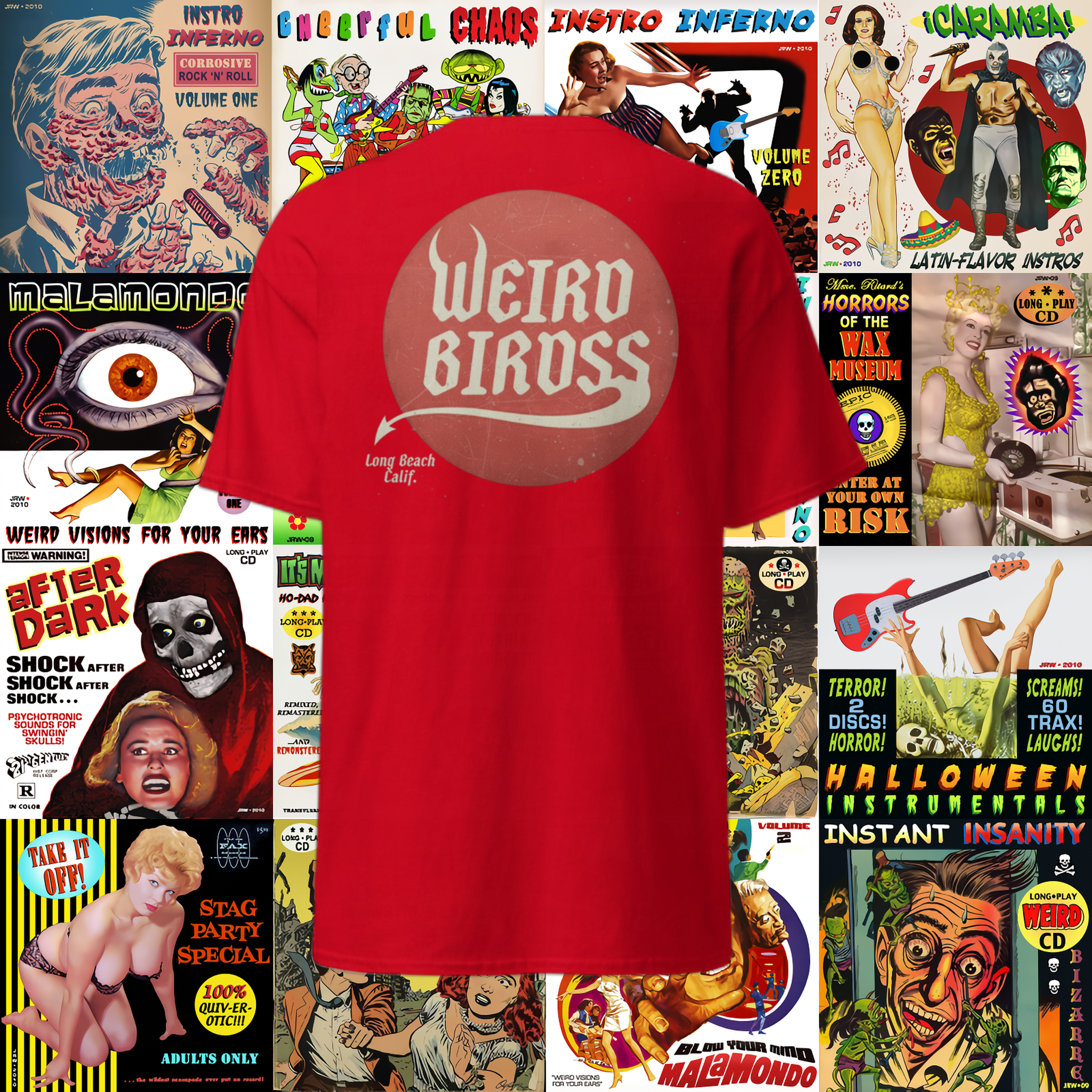 T-shirt "Devil in disguise" de Weird Birdss