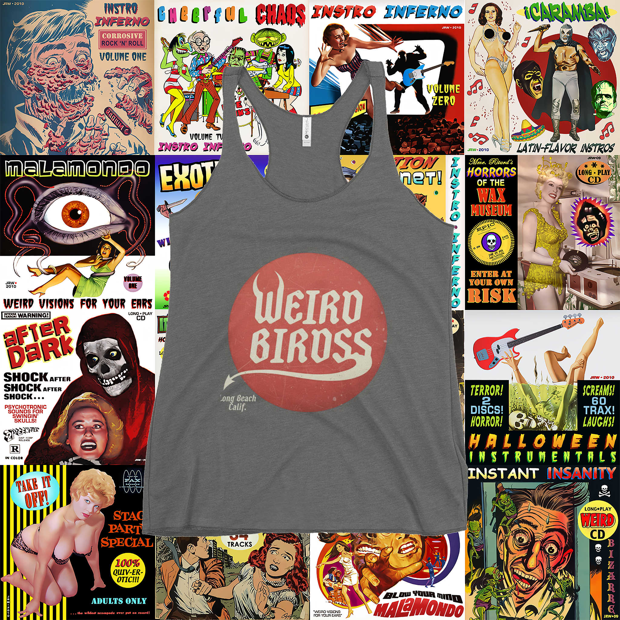 Débardeur "Devil in disguise" de Weird Birds