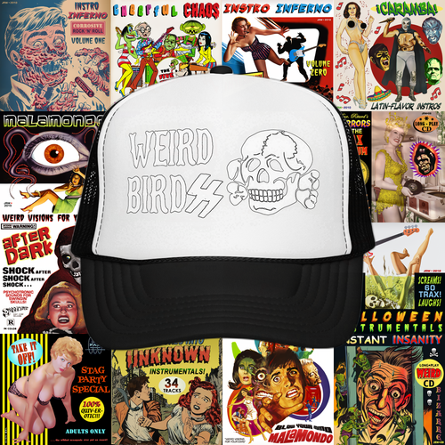 Casquette "Cycle Savages" de Weird Birdss