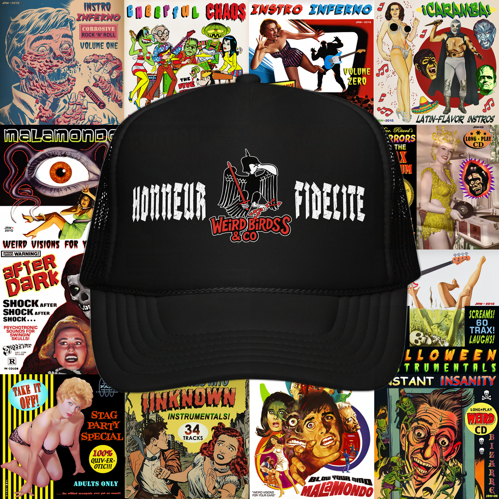 Casquette "Honneur et Fidélité" de Weird Birds