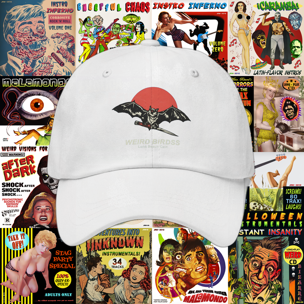 Casquette "Midnight bat" de Weird Birdss