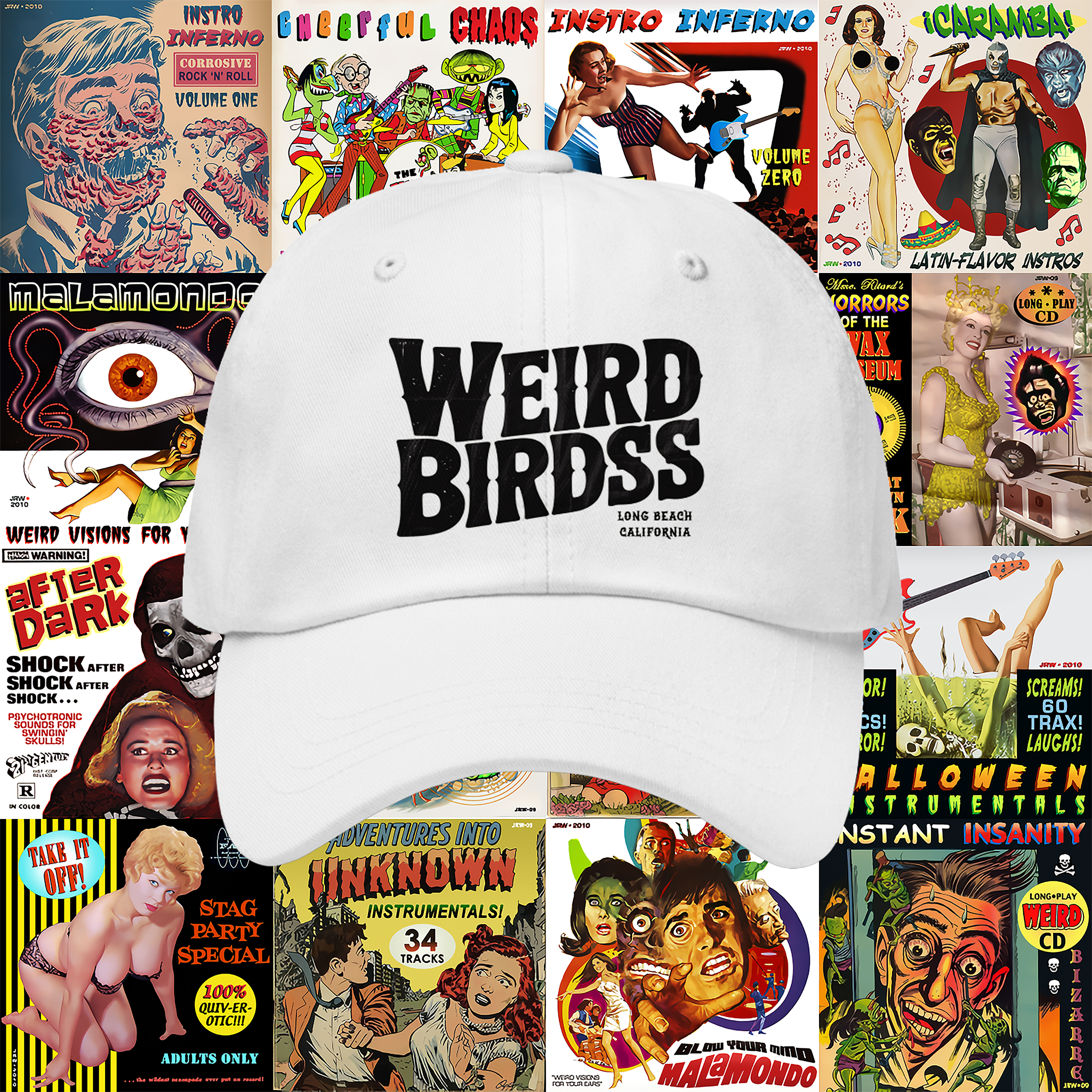 Casquette "OG frame" de Weird Birds