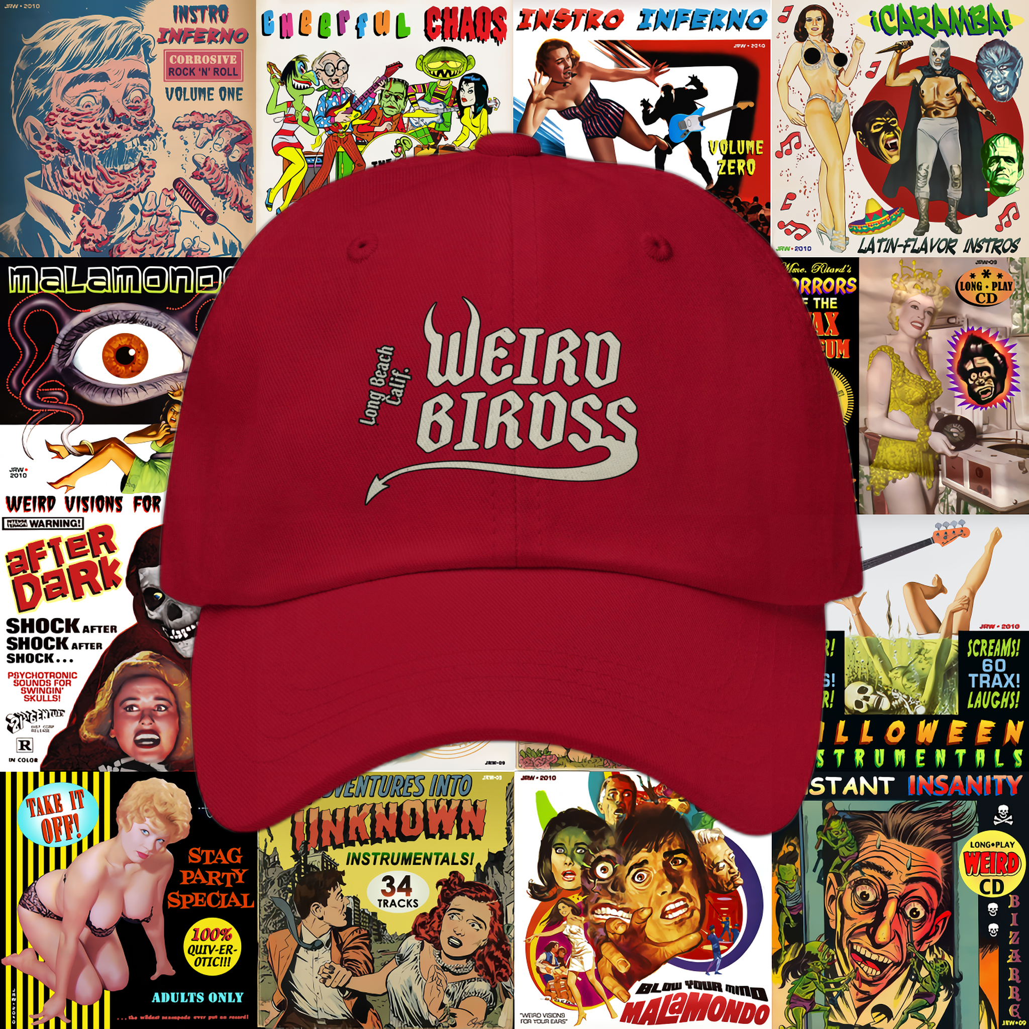Casquette  "Devil in disguise" de Weird Birdss