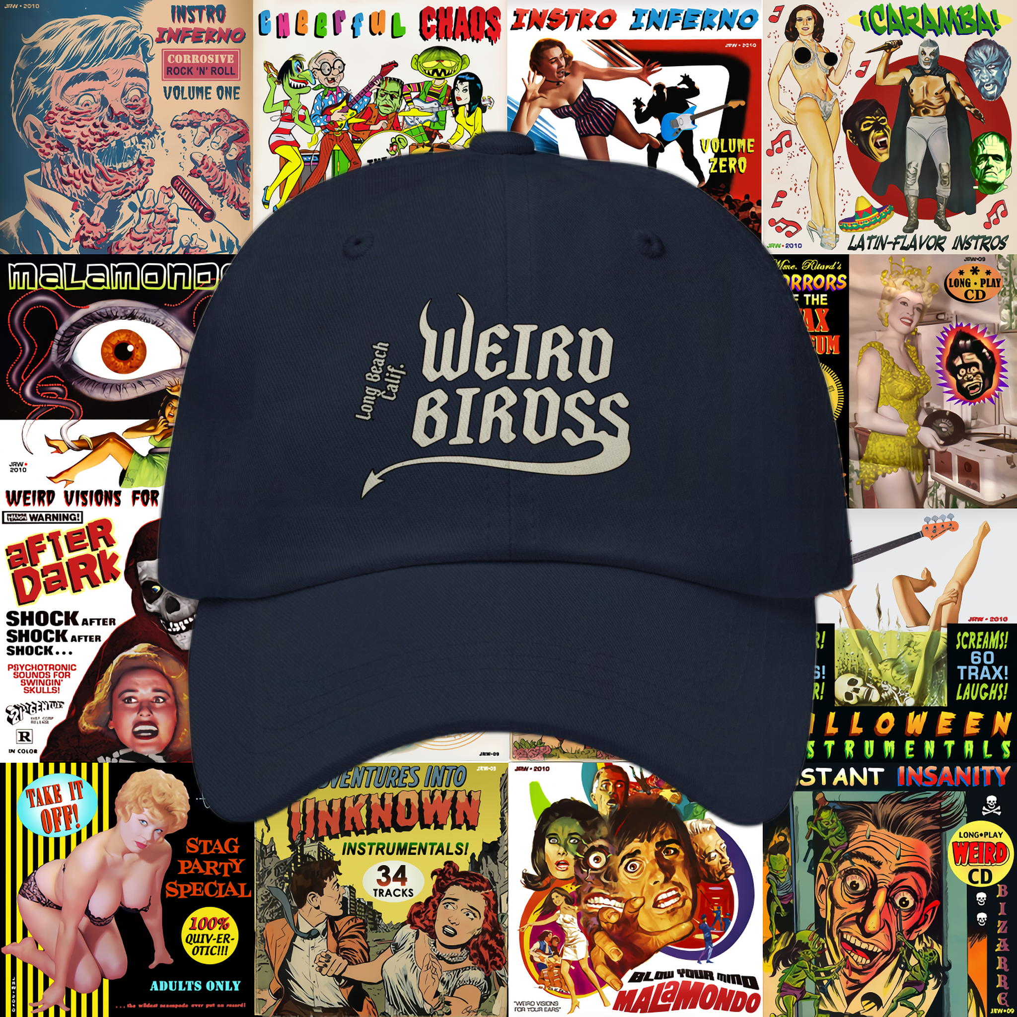 Casquette  "Devil in disguise" de Weird Birdss