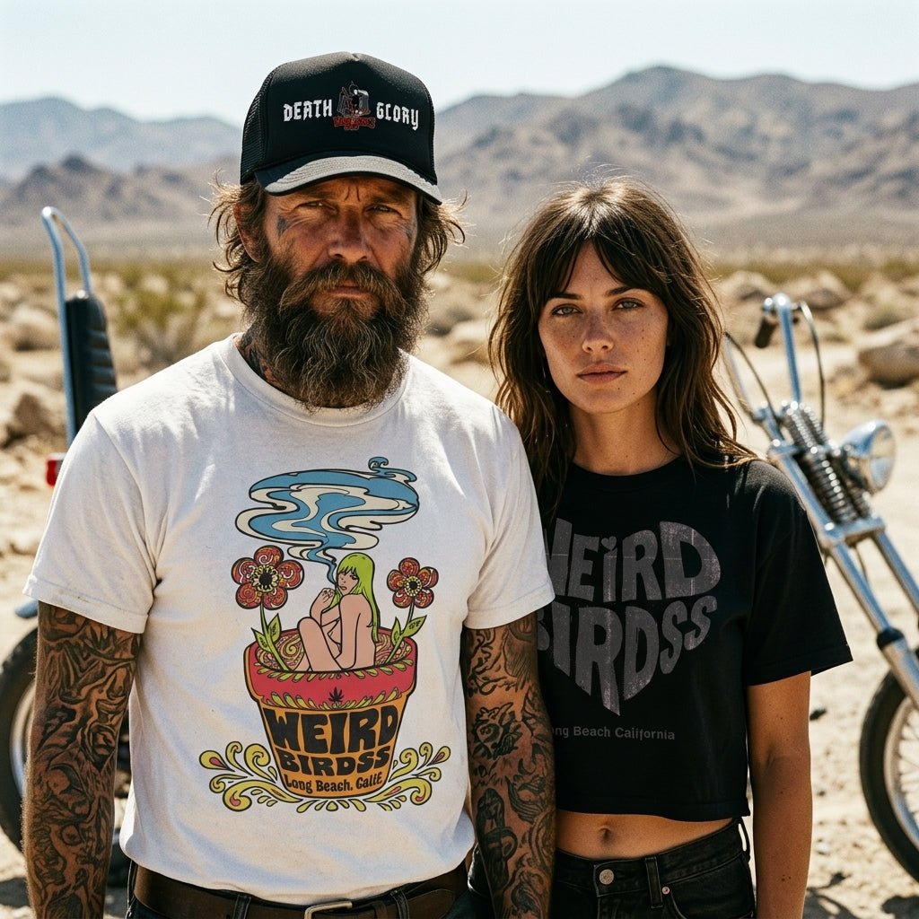 T-shirt "Potluck" de Weird Birdss