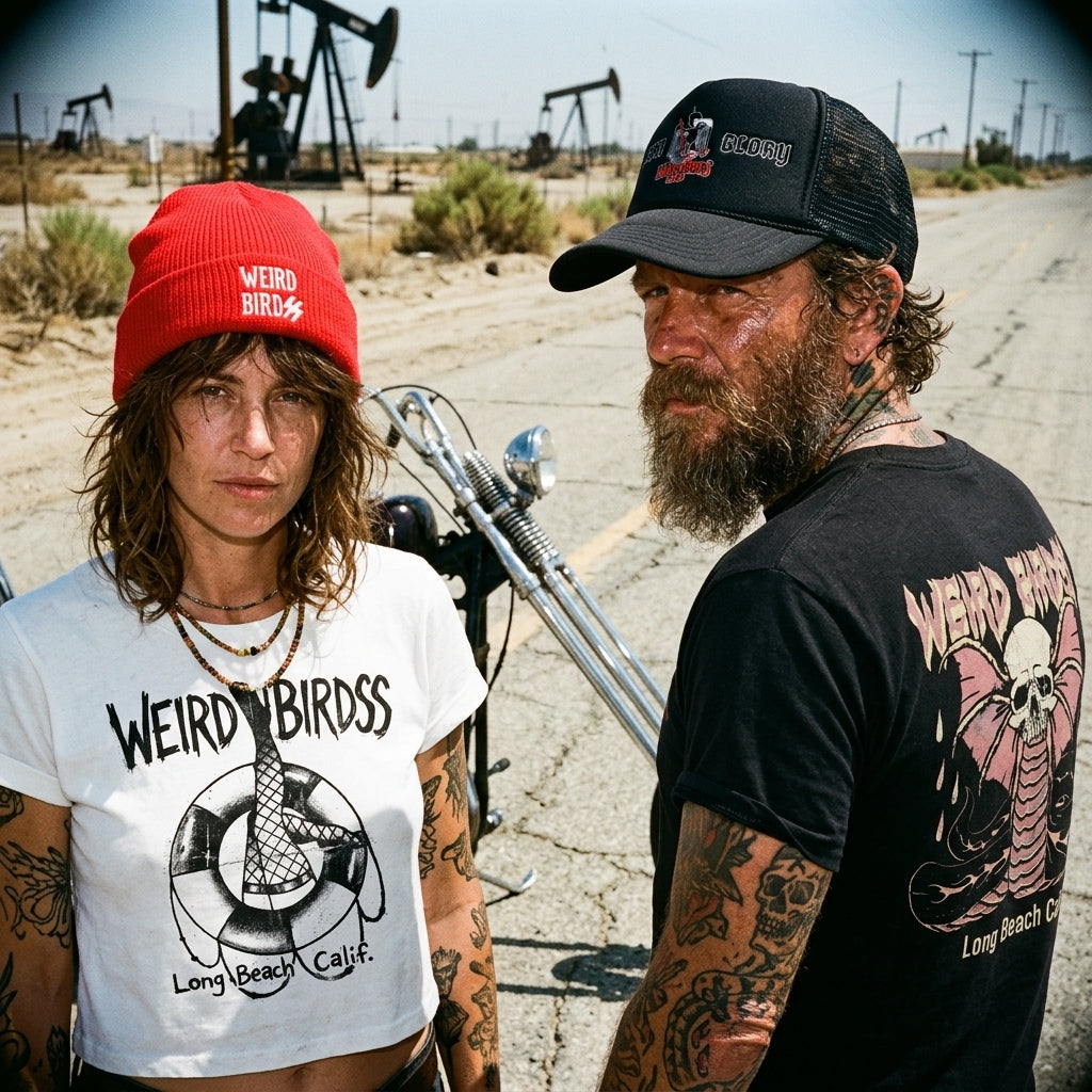 T-shirt "Bad blood" de Weird Birdss