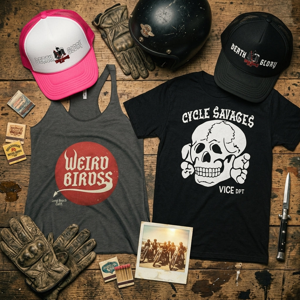 Débardeur "Devil in disguise" de Weird Birds
