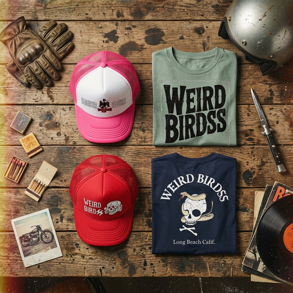 Crop top "OG frame" de Weird Birdss