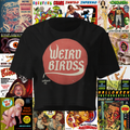 Crop top "Devil in disguise" de Weird Birdss