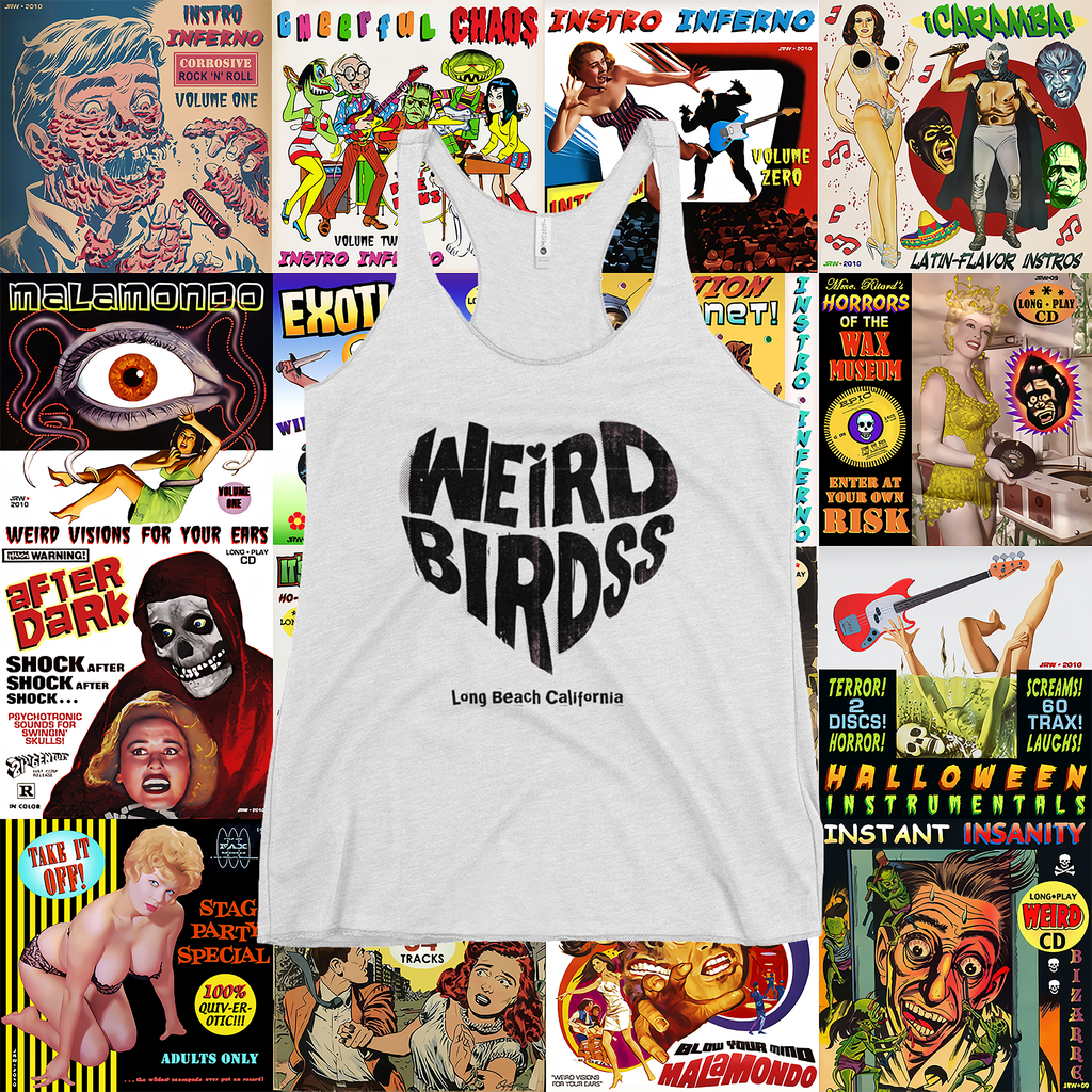 Débardeur "Black heart" de Weird Birdss