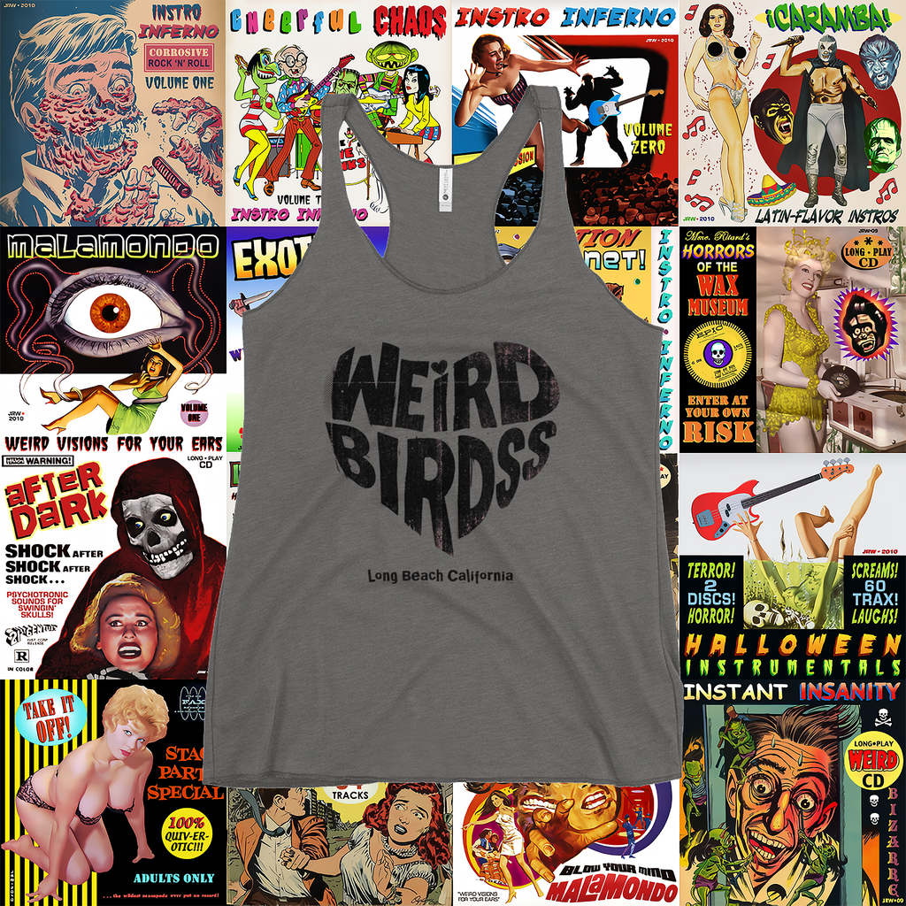 Débardeur "Black heart" de Weird Birdss