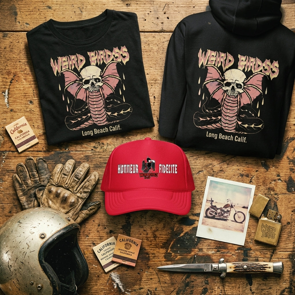 Sweat à Capuche "Bad blood" de Weird Birdss