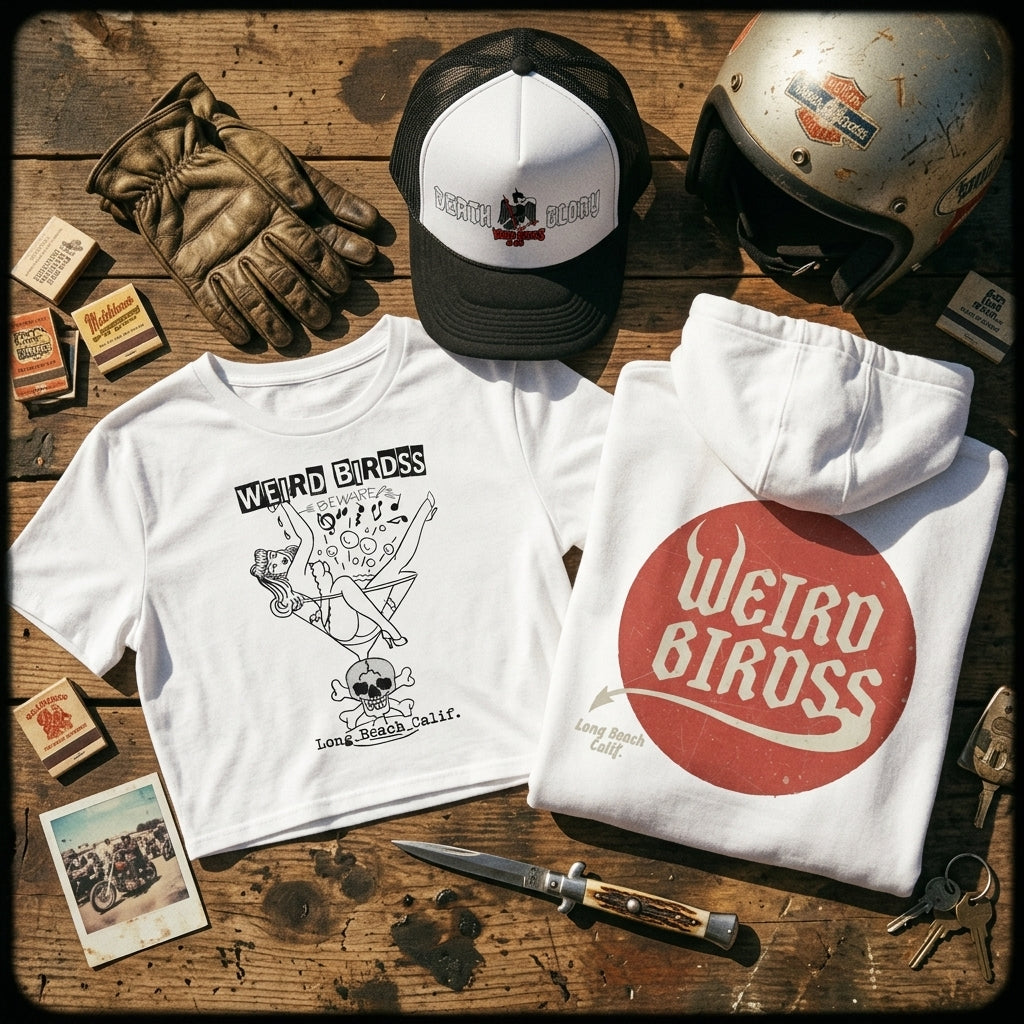 Sweat à Capuche "Devil in disguise" de Weird Birdss