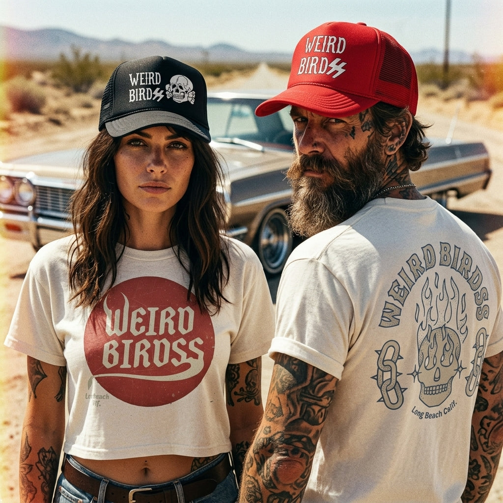 Casquette "Defend your local" de Weird Birds