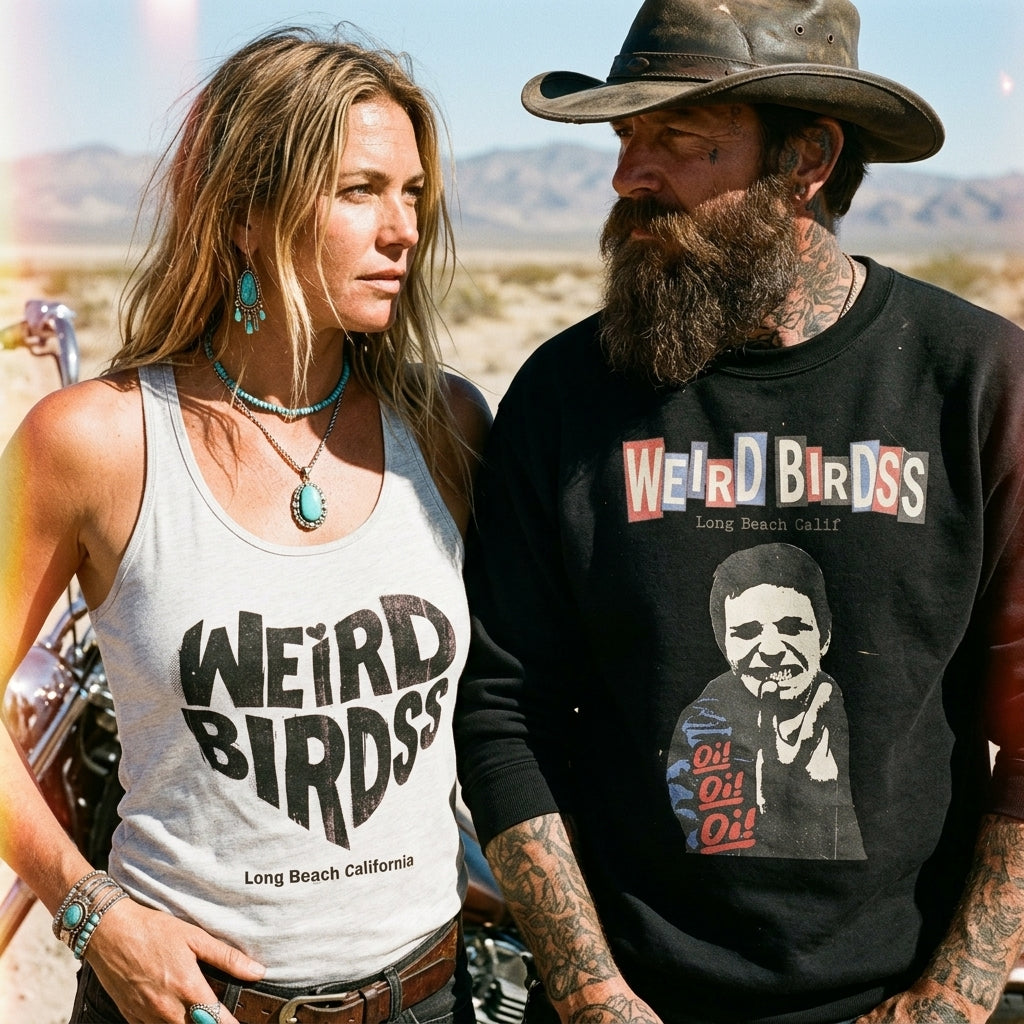 Débardeur "Black heart" de Weird Birdss