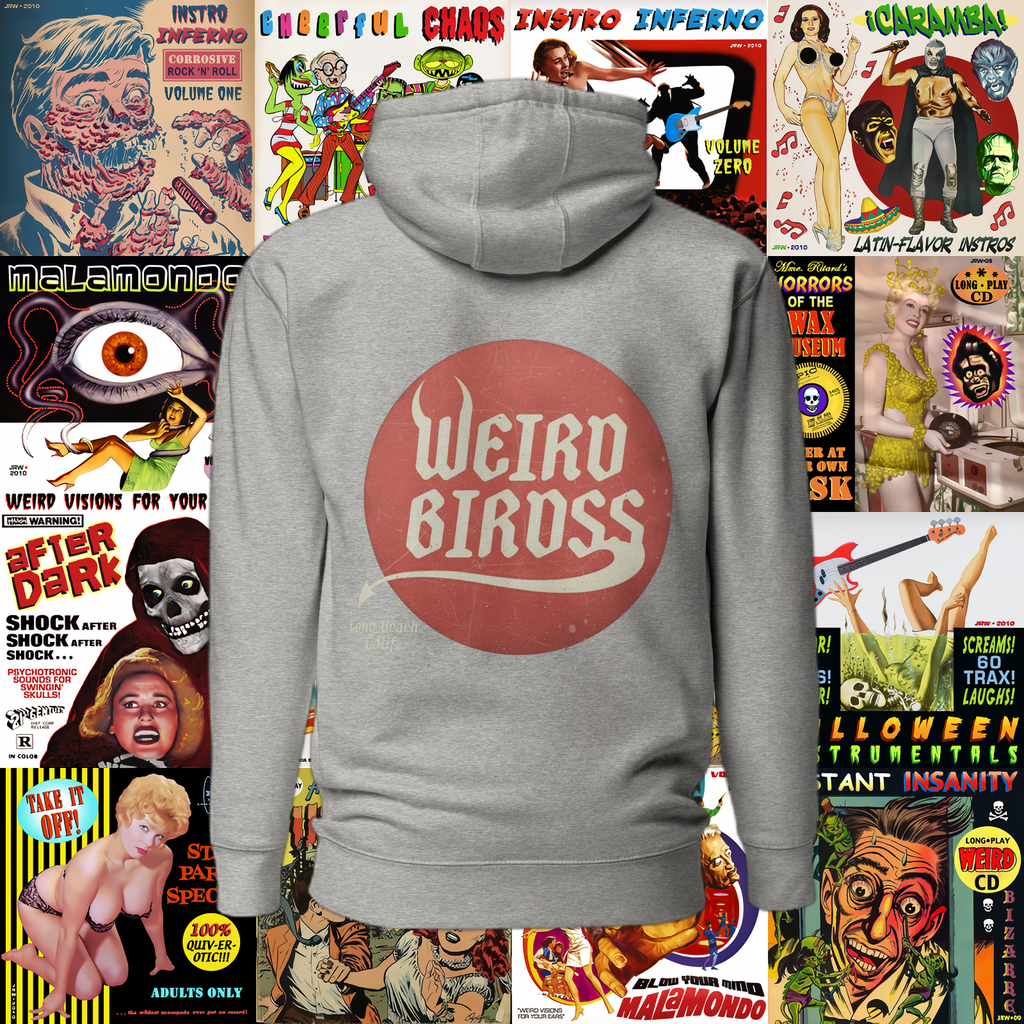 Sweat à Capuche "Devil in disguise" de Weird Birdss