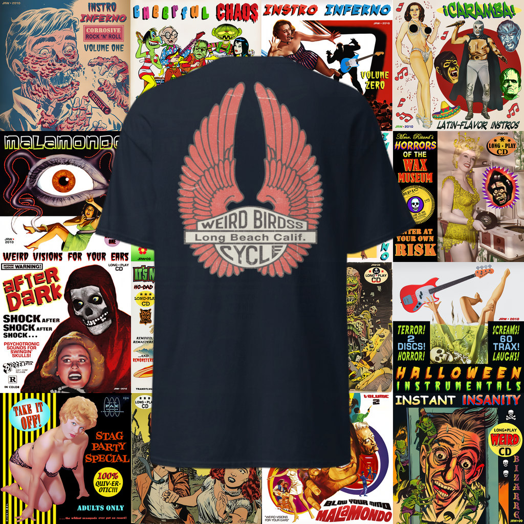 T-shirt "Cycle wings" de Weird Birds