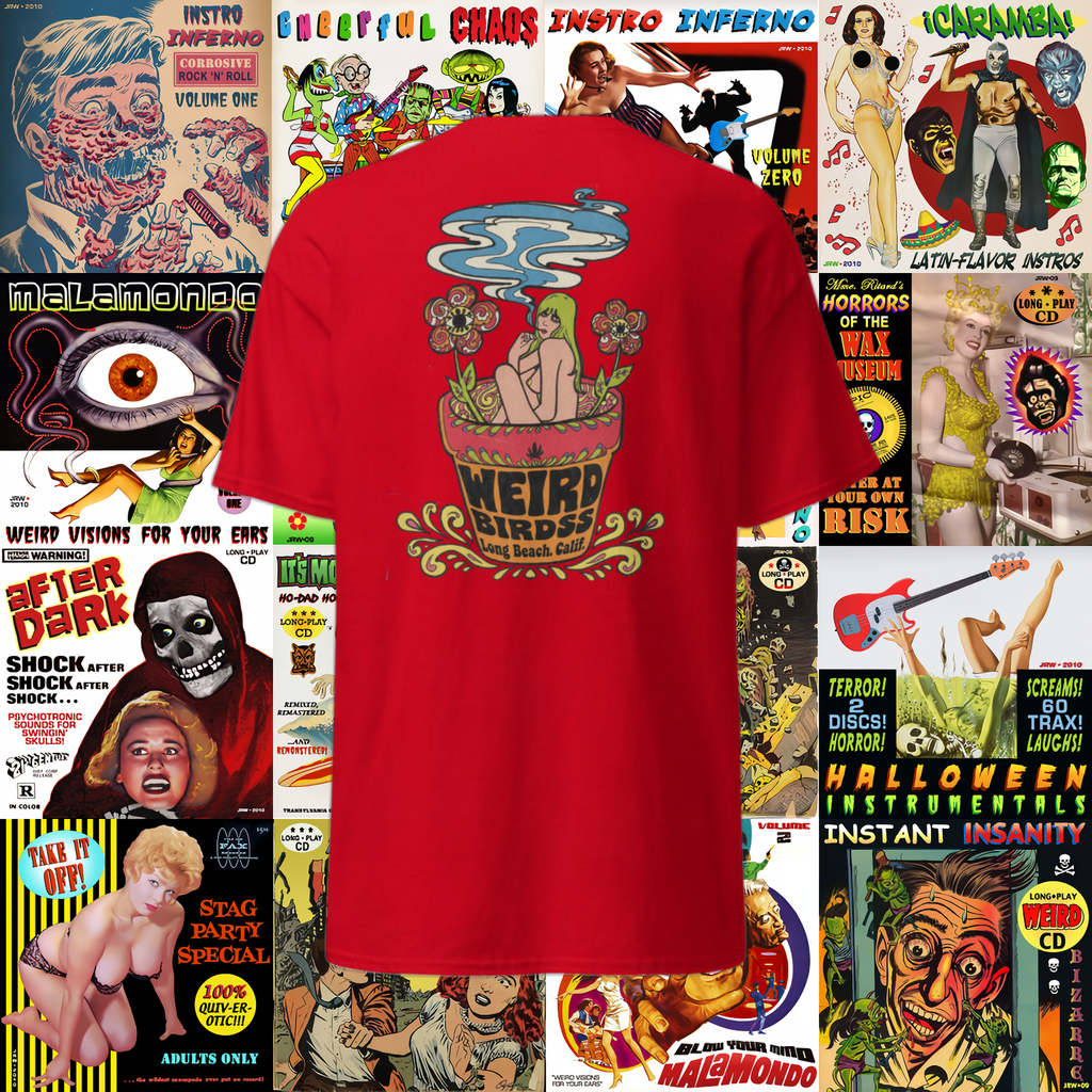 T-shirt "Potluck" de Weird Birdss