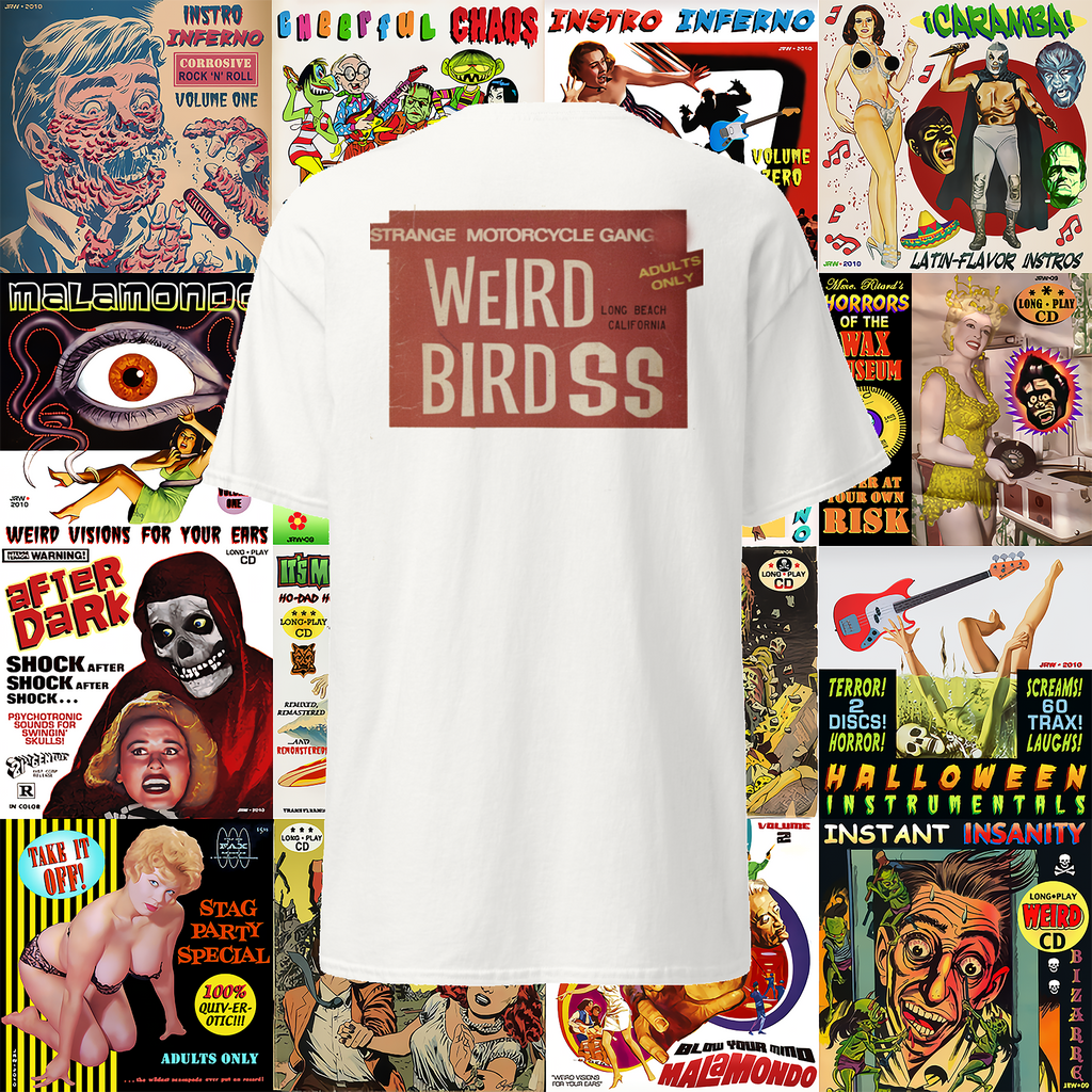 T-shirt "Strange motorcycle gang" de Weird Birds