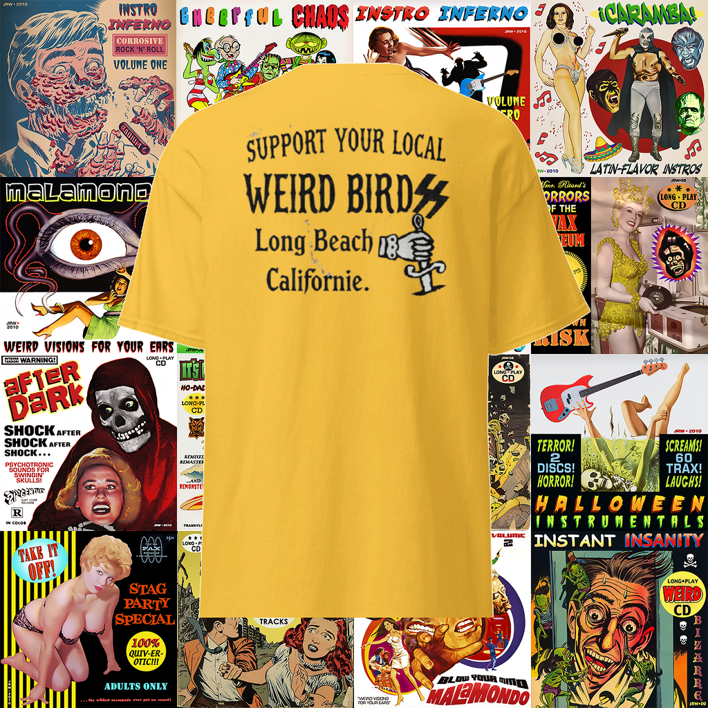 T-shirt "Support your local" de Weird Birdss
