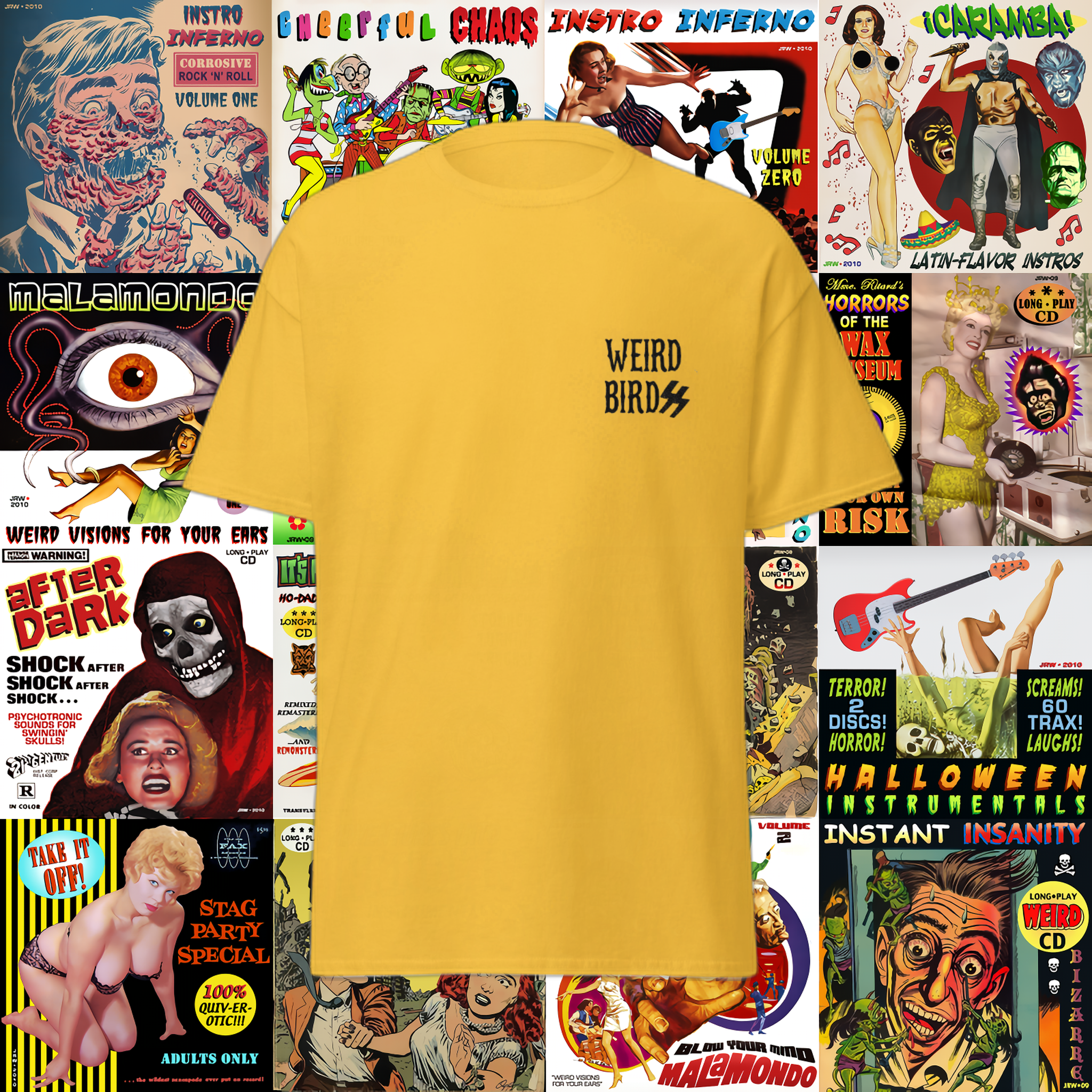 T-shirt "Support your local" de Weird Birdss