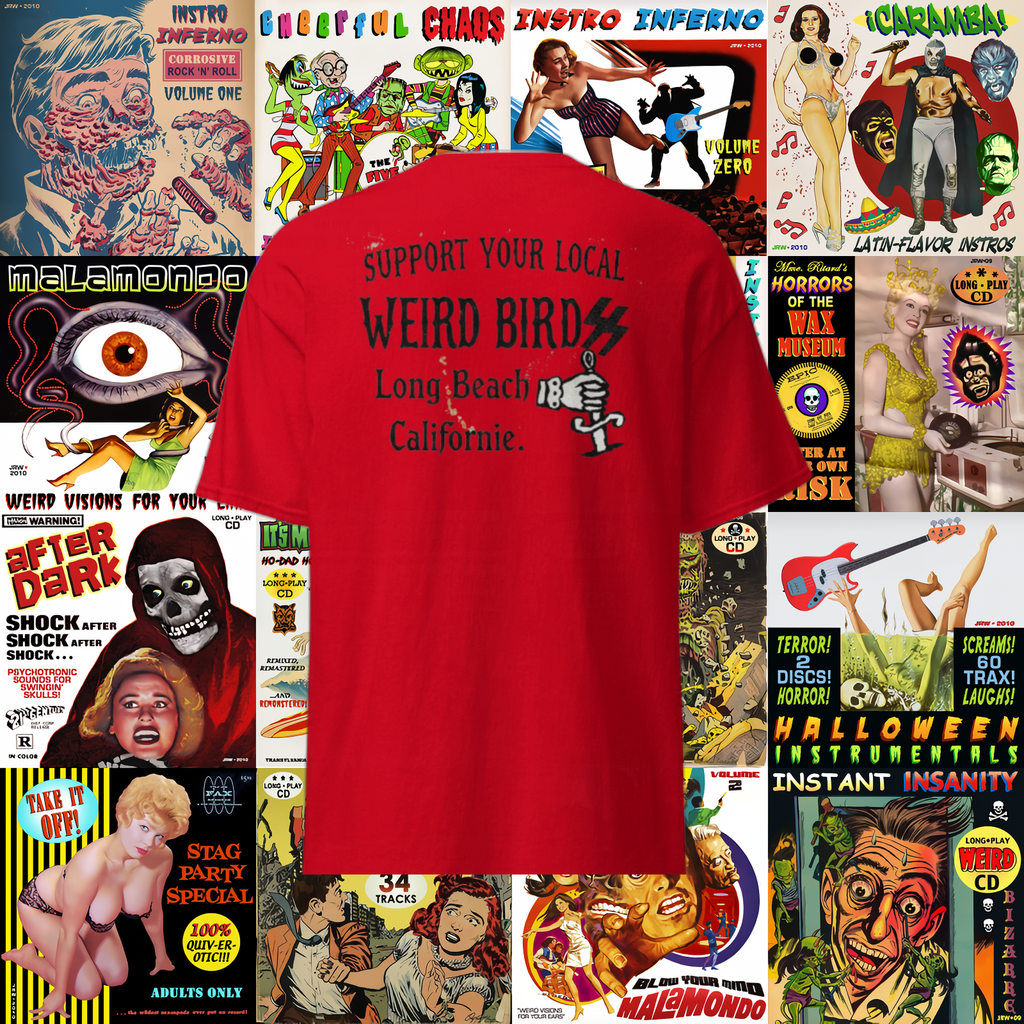 T-shirt "Support your local" de Weird Birdss