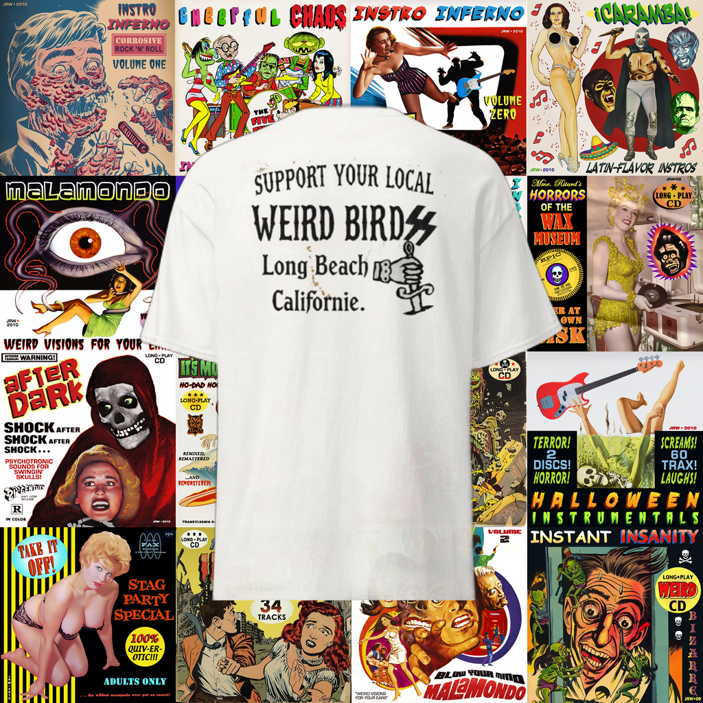 T-shirt "Support your local" de Weird Birdss