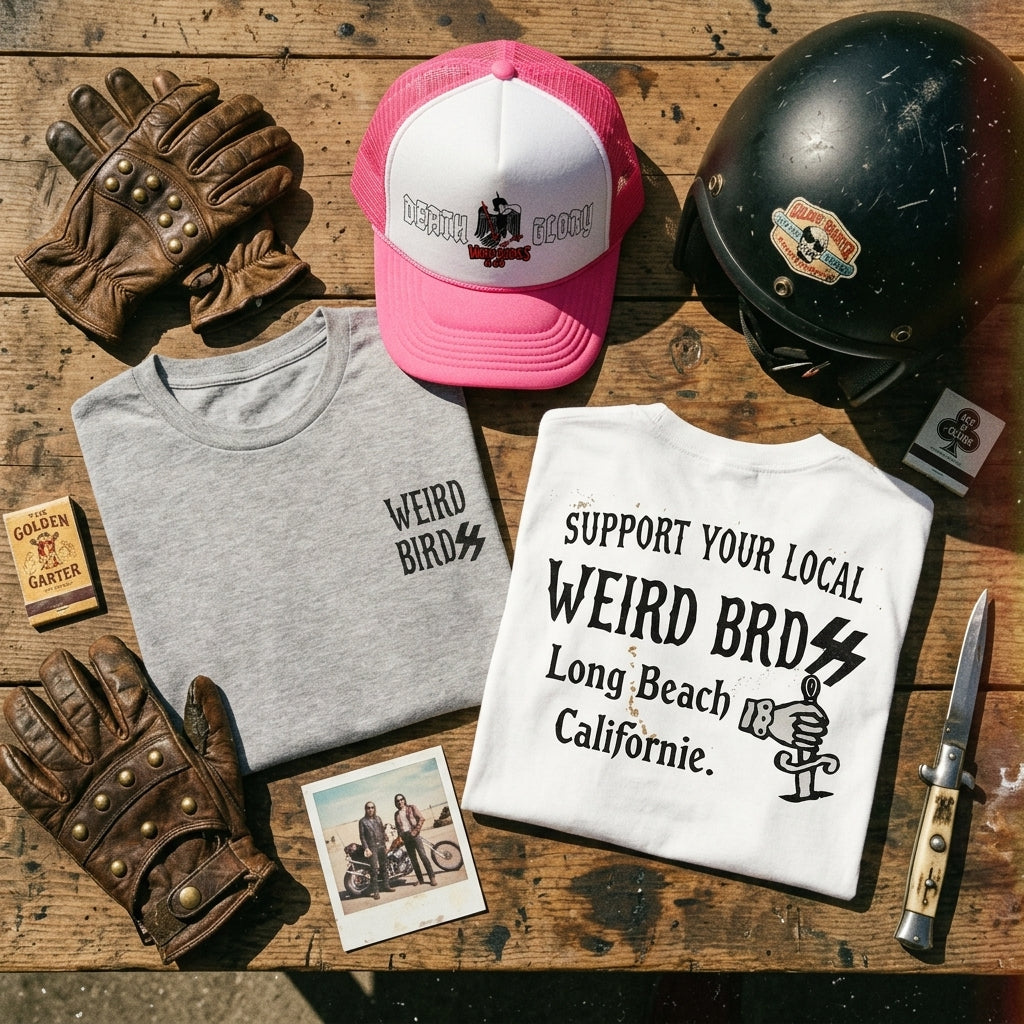 T-shirt "Support your local" de Weird Birdss