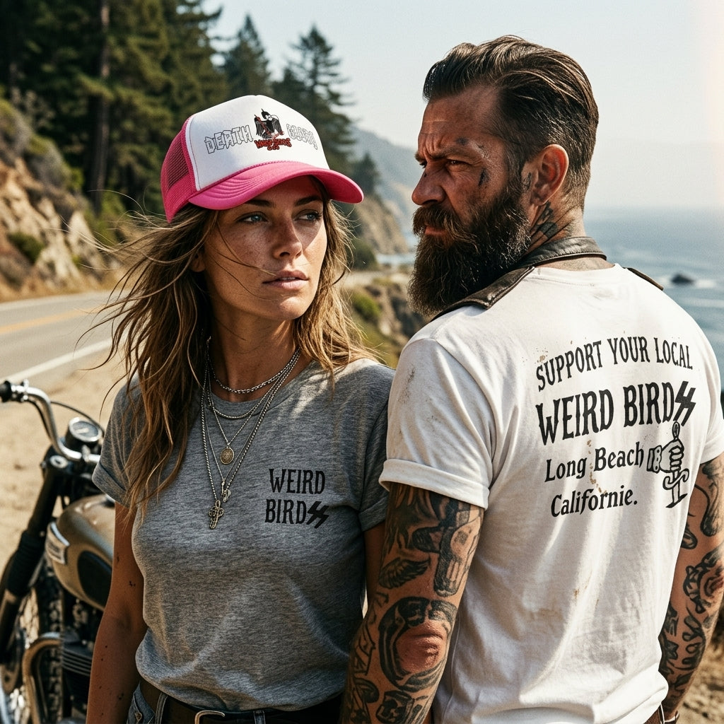 T-shirt "Support your local" de Weird Birdss